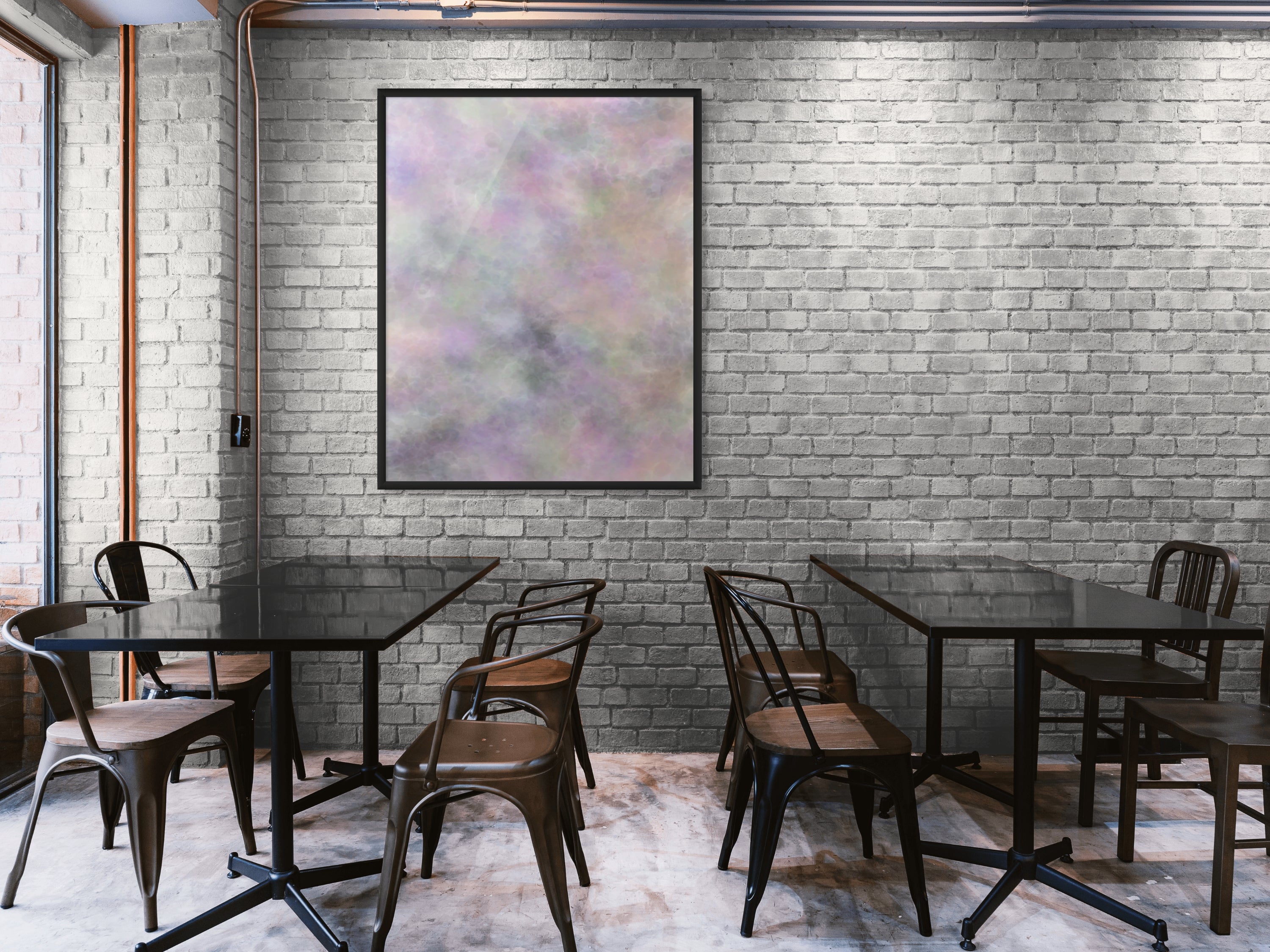 Sapphire Bloom on Velvet No.2