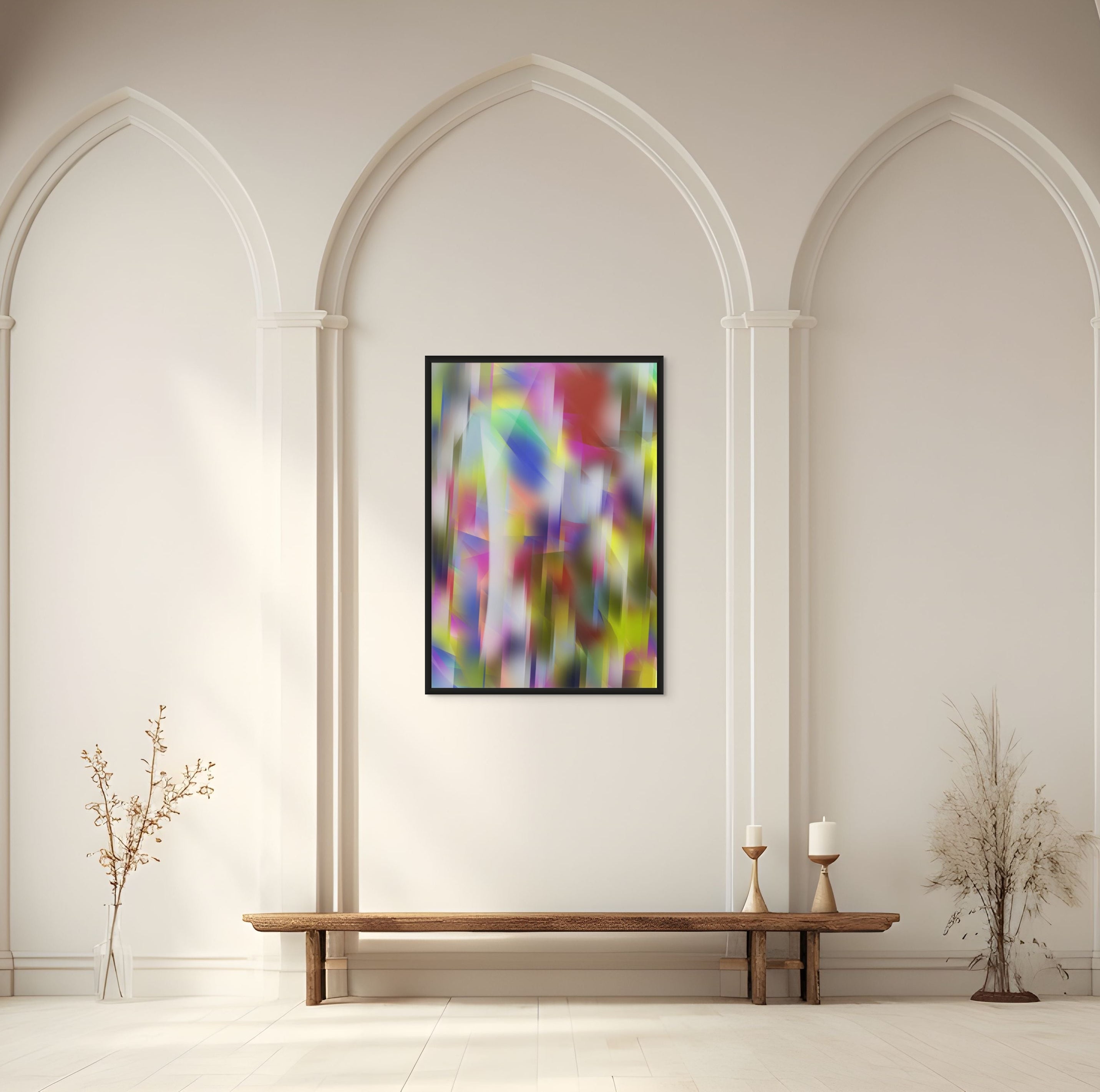 Rosé Pulse | Abstract Art