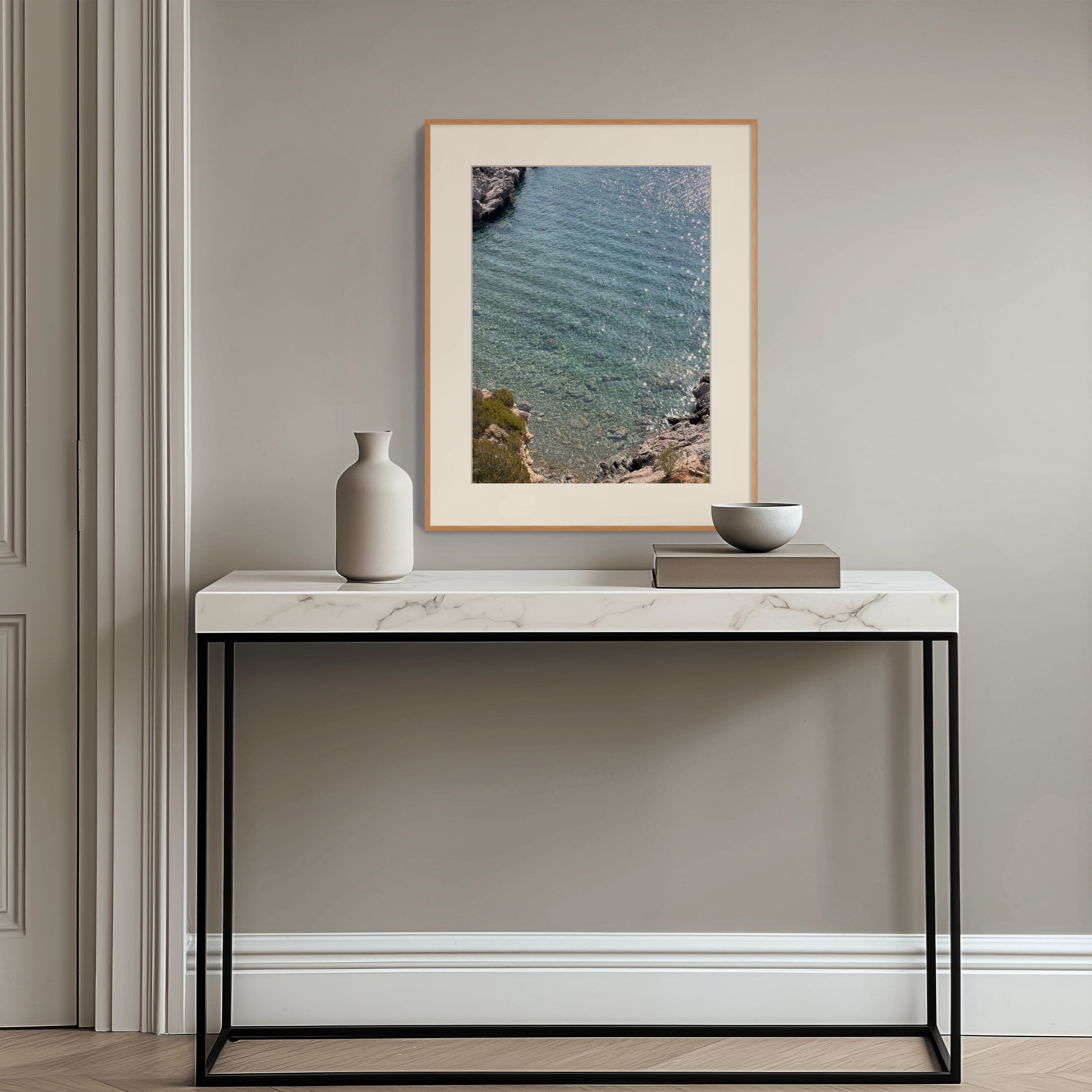 Sea Landscape: Spatial Blue, Vol. III