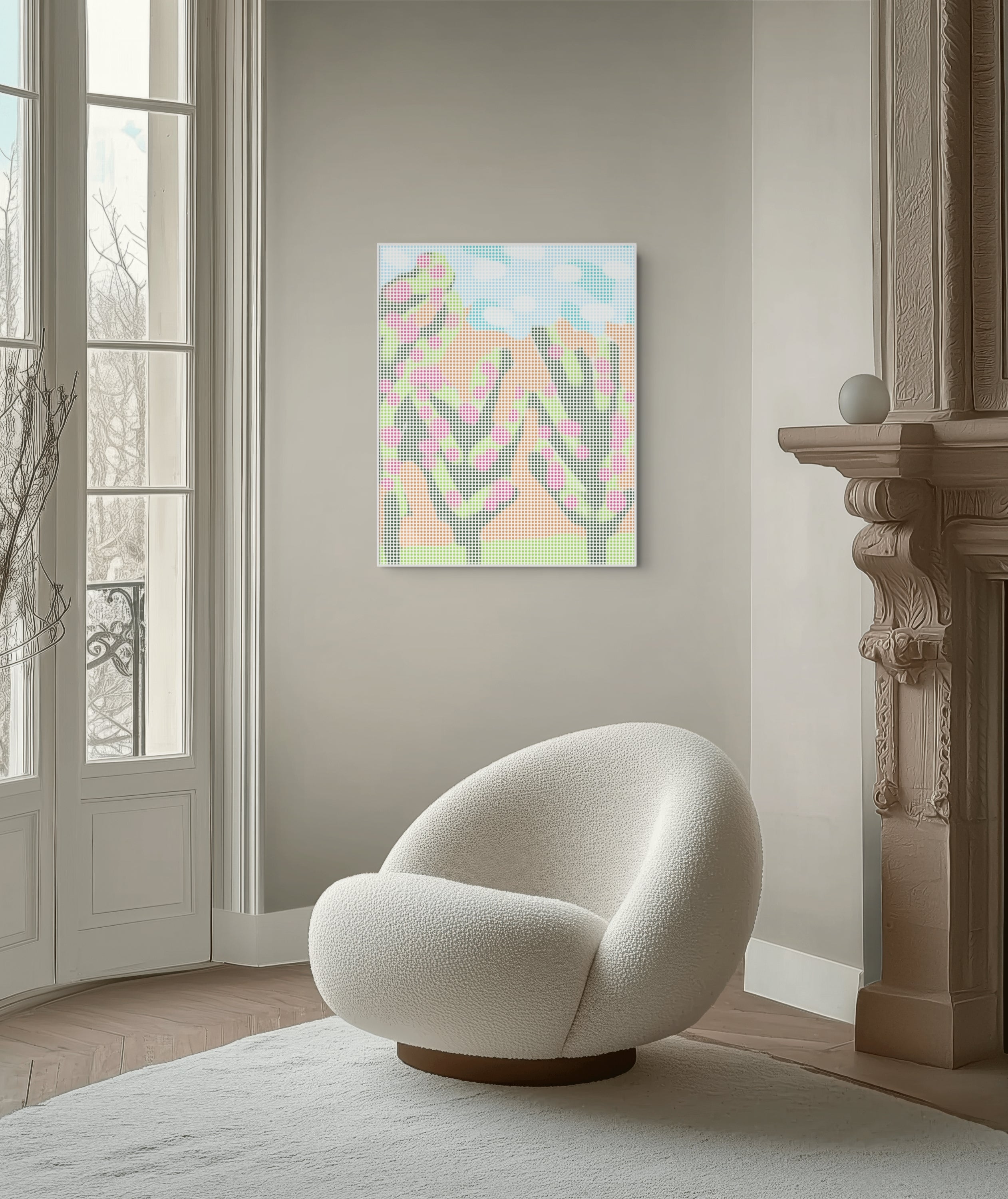 Micro-Geometries of Silence (No. 10)