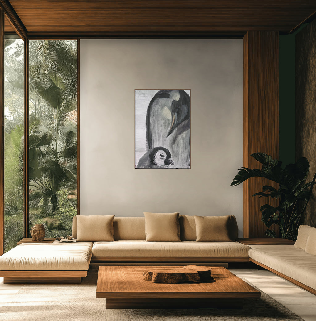 Mother & Child | Penguin Diptych