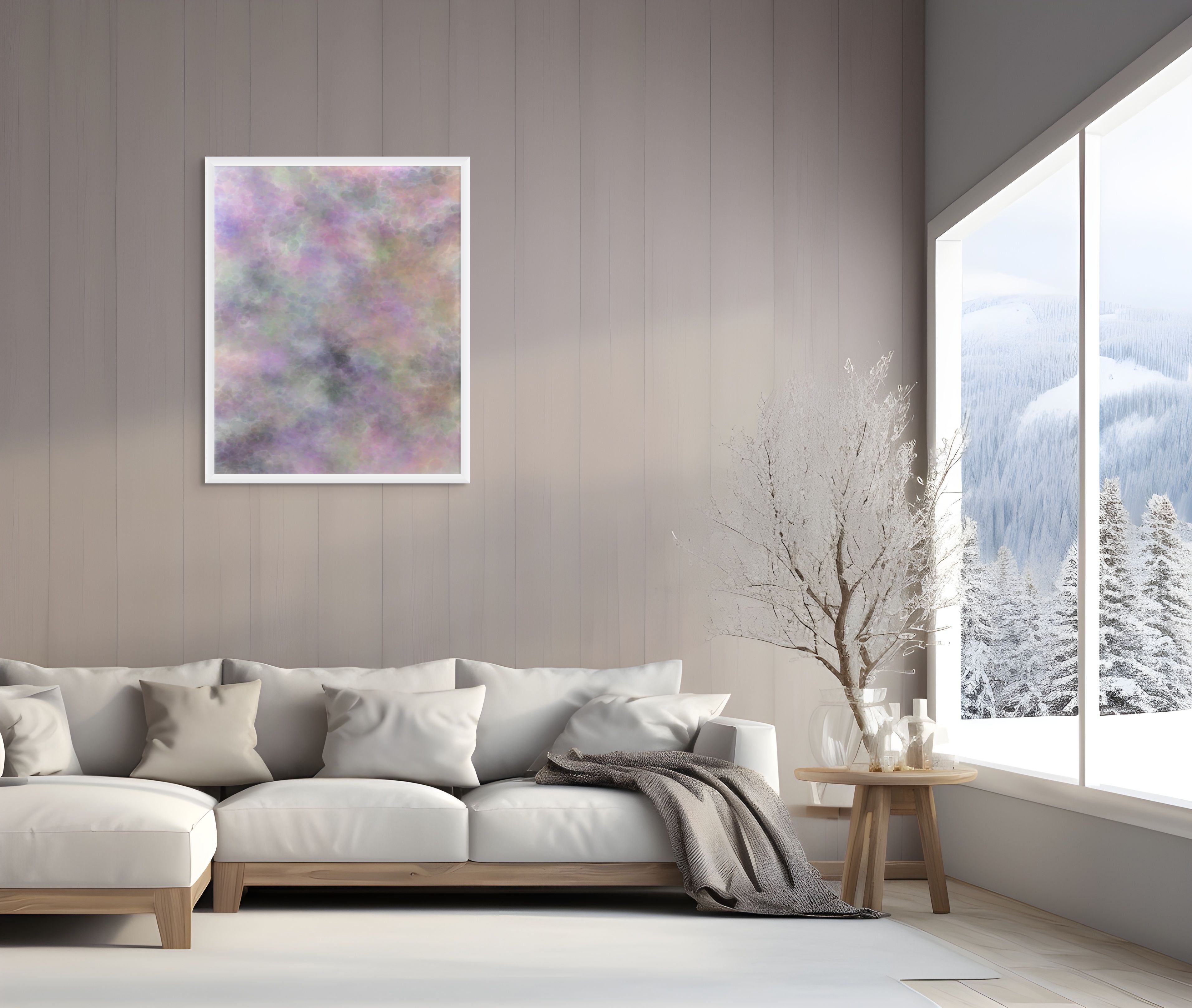 Sapphire Bloom on Velvet No.2