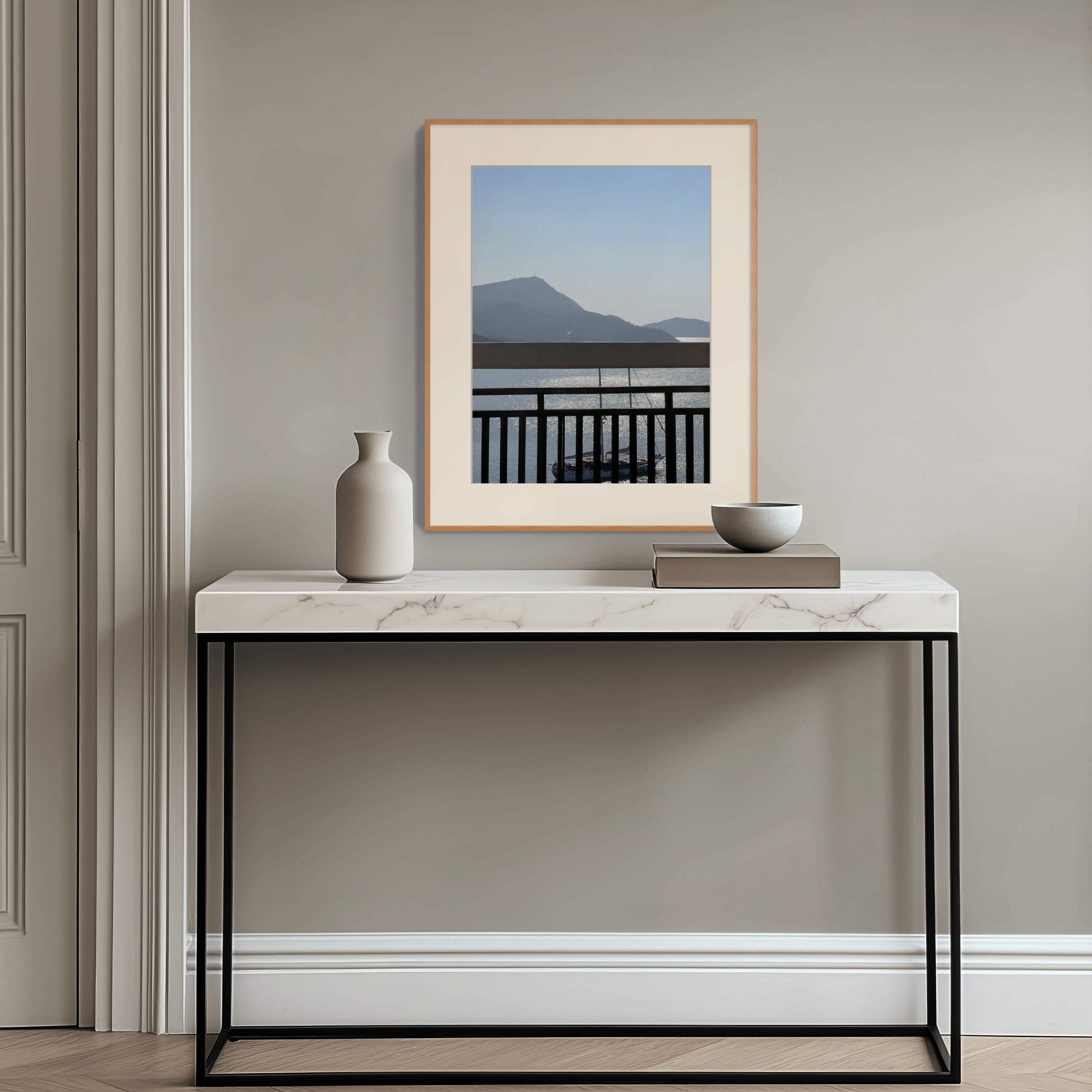 Sea Landscape: Spatial Blue, Vol. V