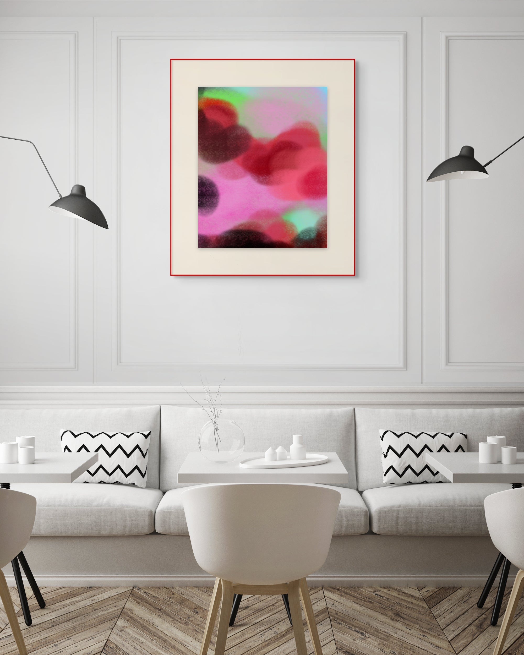 Chaotic Dance No.1 | From the Vibrant Chaos Collection