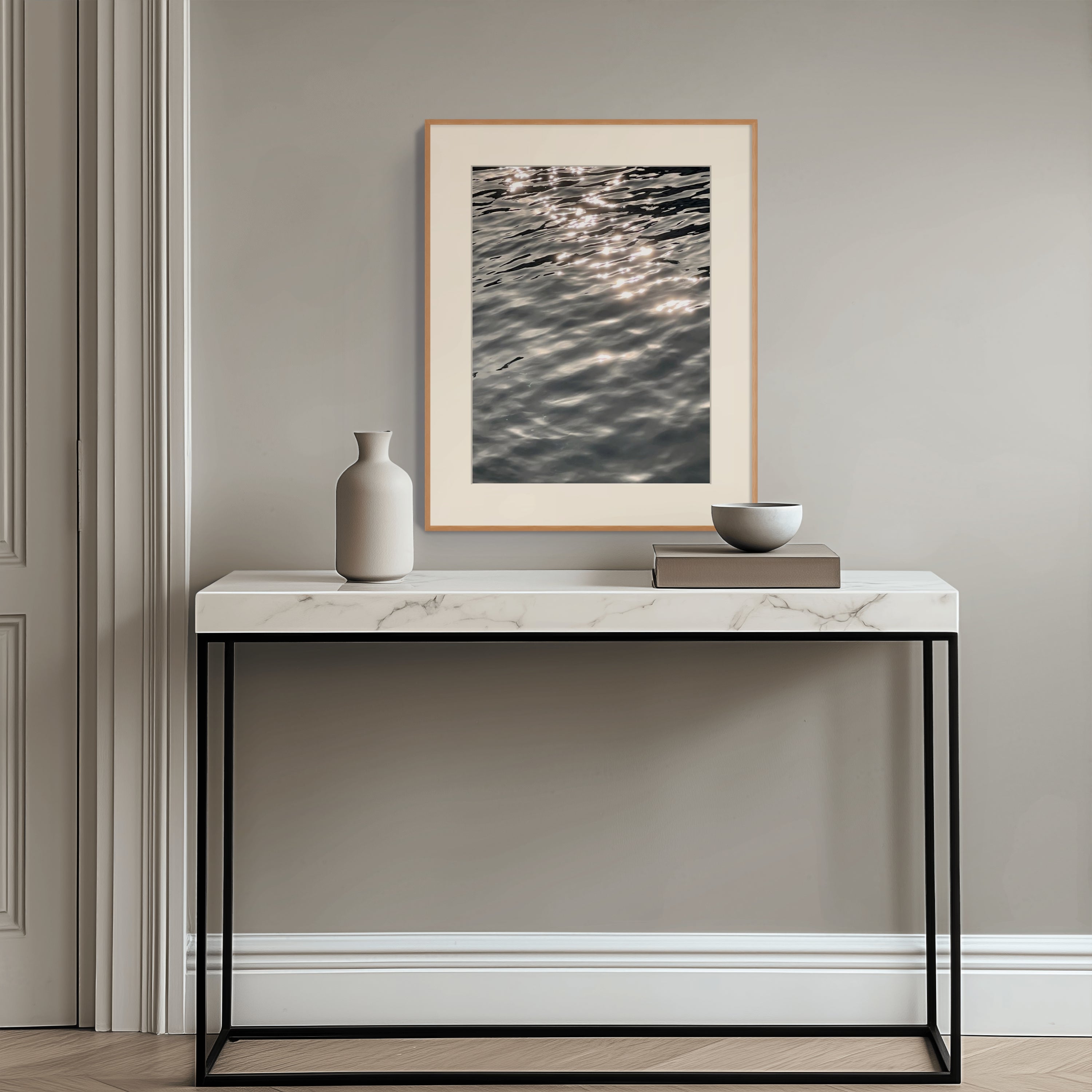 Sea Landscape: Spatial Blue, Vol. VII