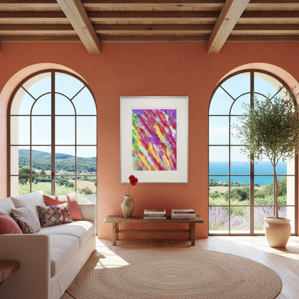 Prismatic Rain | Watercolor Series