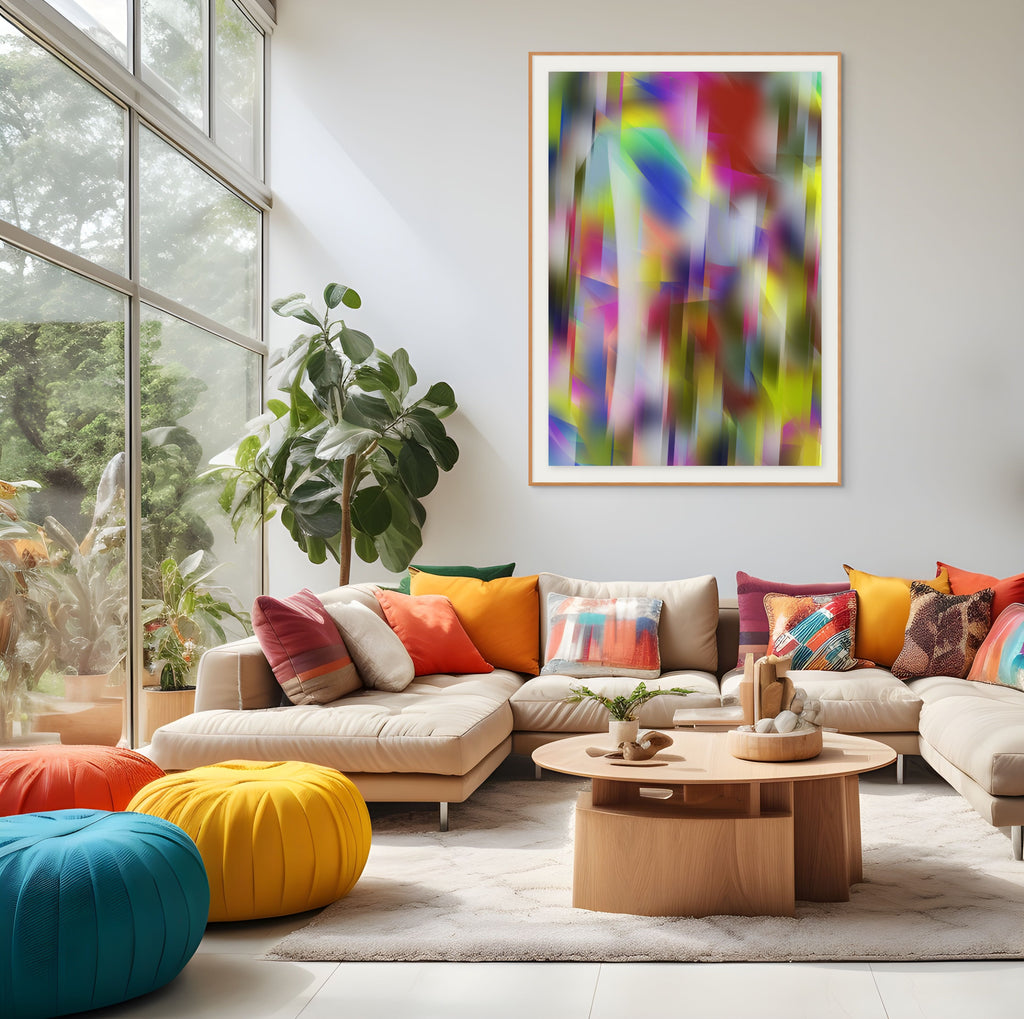 Rosé Pulse | Abstract Art