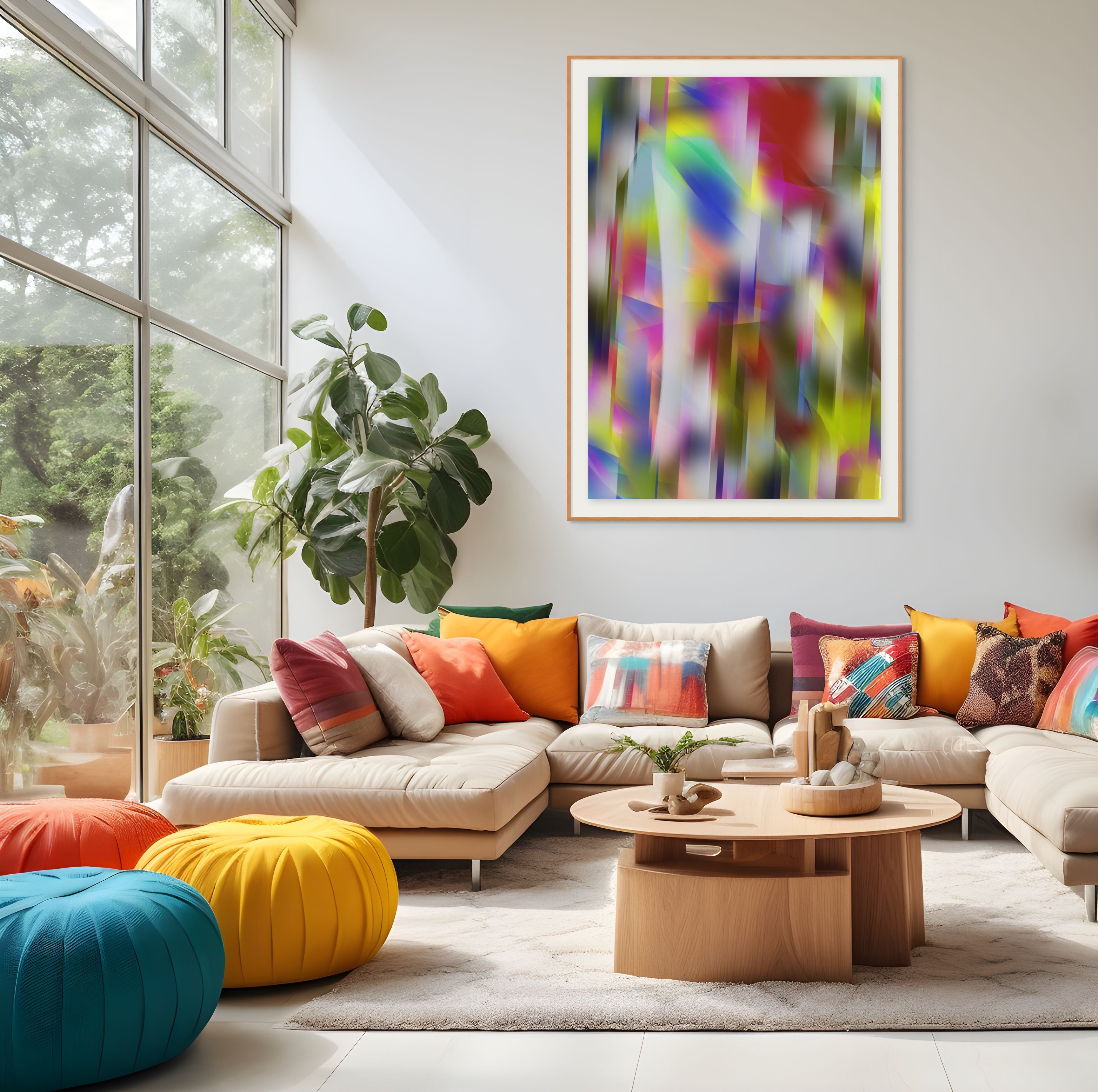 Rosé Pulse | Abstract Art