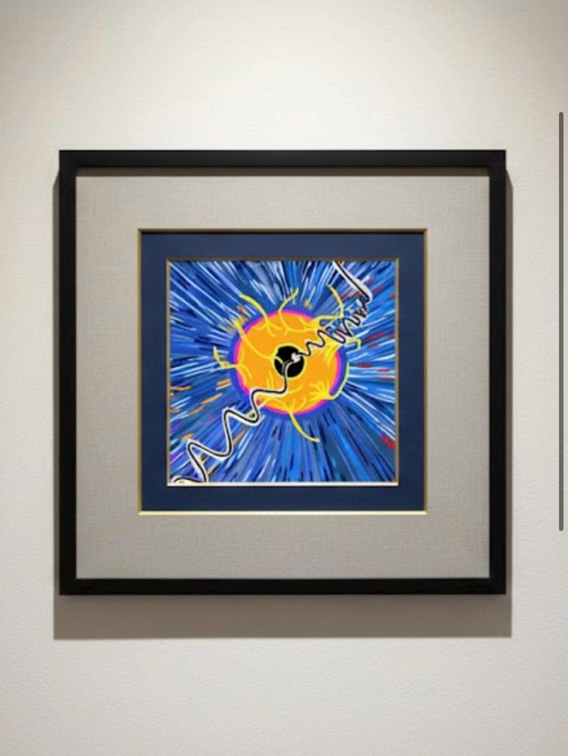 Core Energy - Lyrical Abstract Digital Art | Dynamic Color Explosion Çekirdek (Enerji - Lirik Soyut Dijital Sanat | Dinamik Renk Patlaması)