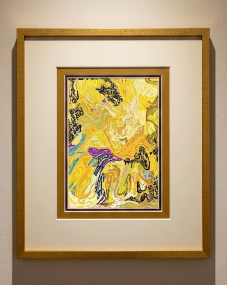 Altın Fırtına - Gustav Klimt Tarzında Dijital Başyapıt - Müze kalitesi arşivlik kağıtlarda mükemmel sonuç